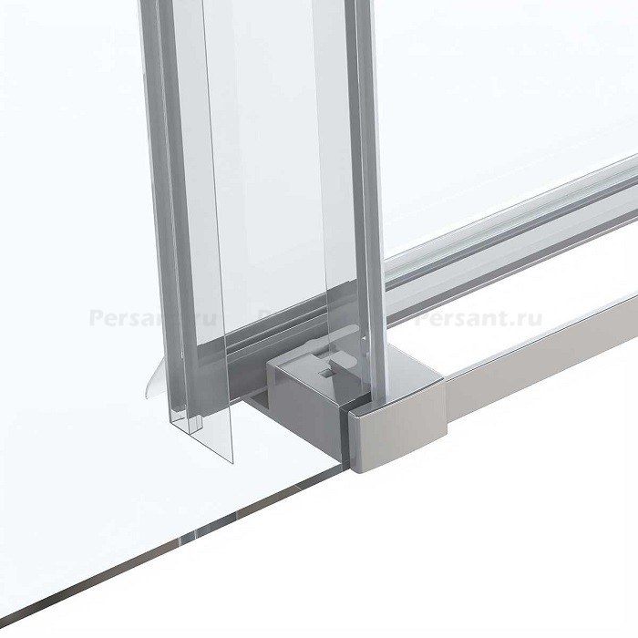 Душевая дверь Vincea Como Soft 120 VDS-1CS120CL профиль хром, стекло прозрачное
