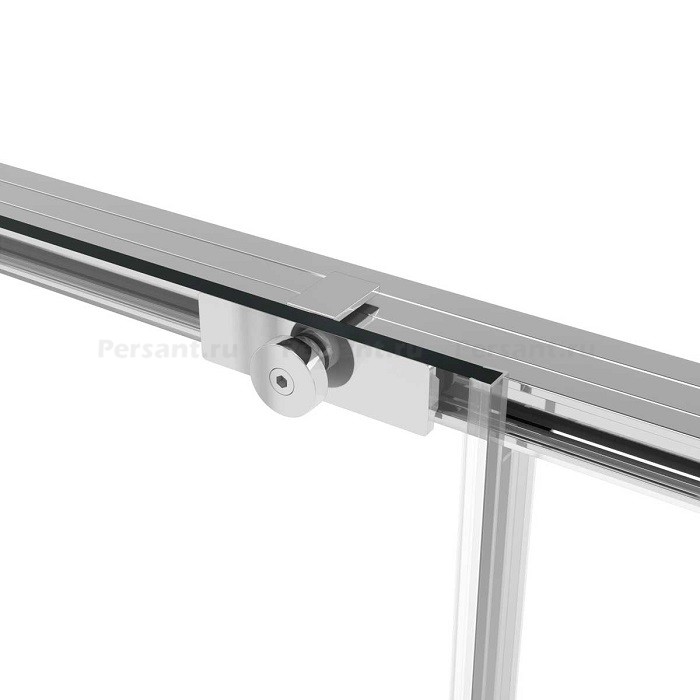 Душевая дверь Vincea Slim Soft 120 VDS-1SS120CL профиль хром, стекло прозрачное