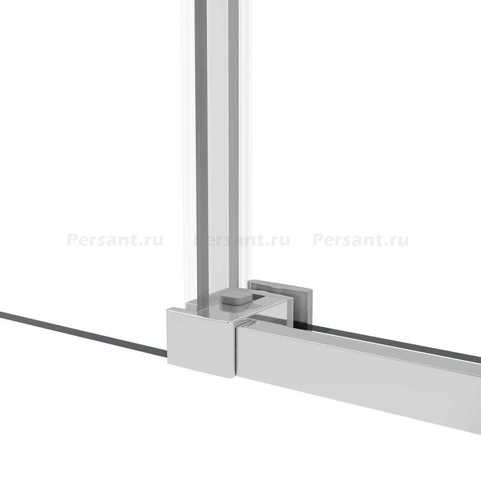 Душевая дверь Vincea Slim Soft 120 VDS-1SS120CL профиль хром, стекло прозрачное