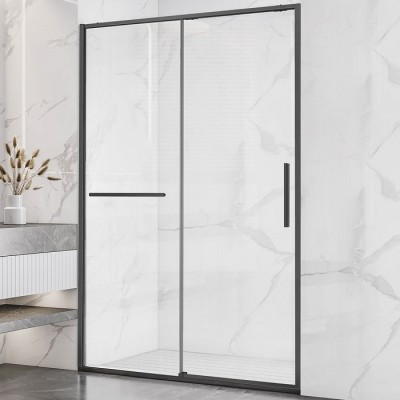Душевая дверь Vincea Slim Soft 100 VDS-1SS100CLGM вороненая сталь, стекло прозрачное