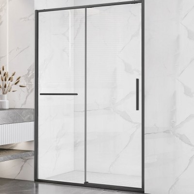 Душевая дверь Vincea Slim Soft 110 VDS-1SS110CLGM вороненая сталь, стекло прозрачное
