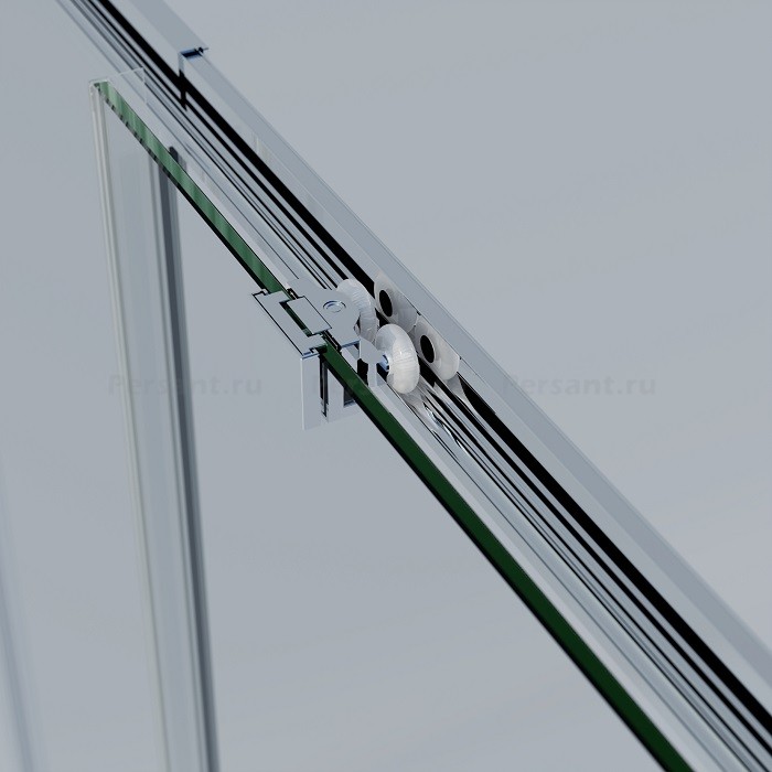 Душевая дверь Vincea Rapid-N 110-120 VDS-3RN11/12MT профиль хром, стекло текстурное