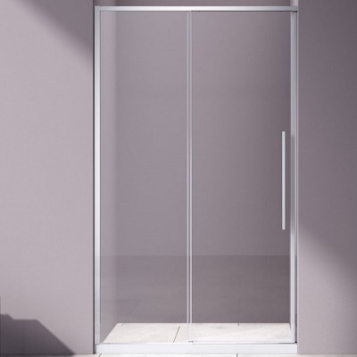 Душевая дверь Vincea Slim-N 110 VDS-4SN110CL профиль хром, стекло прозрачное