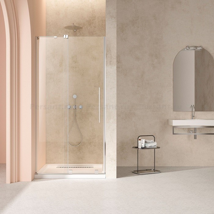 Душевая дверь Vincea Walk-In 120 VDS-4WSL120CL-L левая, профиль хром, стекло прозрачное