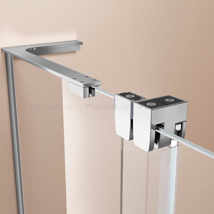 Душевая дверь Vincea Walk-In 120 VDS-4WSL120CL-L левая, профиль хром, стекло прозрачное