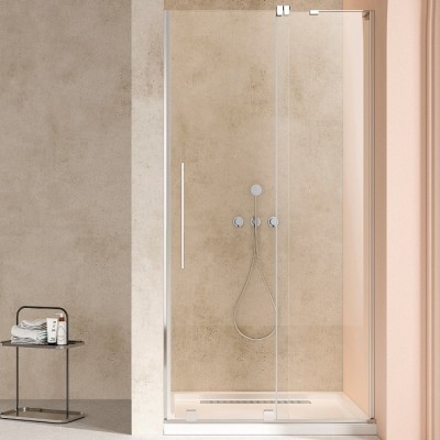 Душевая дверь Vincea Walk-In 120 VDS-4WSL120CL-R правая, профиль хром, стекло прозрачное