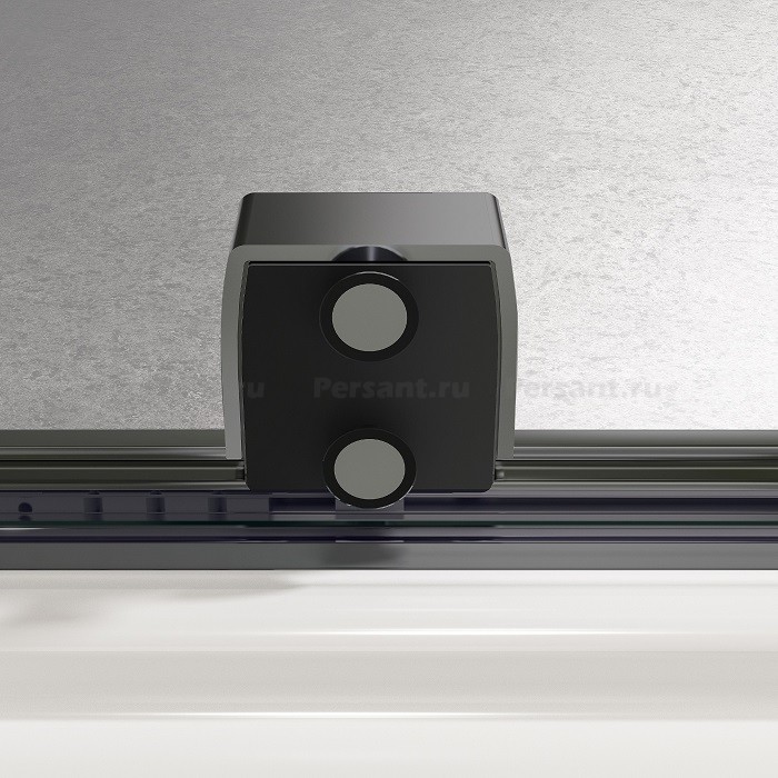 Душевая дверь Vincea Walk-In 120 VDS-4WSL120CLGM-L левая, вороненая сталь, стекло прозрачное