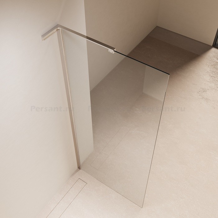 Душевая перегородка Vincea Walk-In 100 VLSW-1H100CL профиль хром, прозрачное стекло