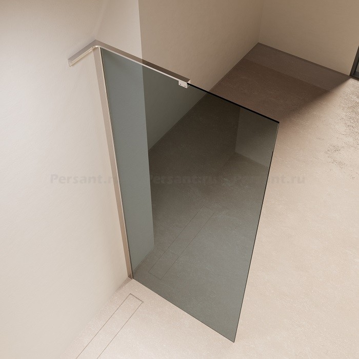 Душевая перегородка Vincea Walk-In 100 VLSW-1H100MR профиль хром, зеркальное стекло