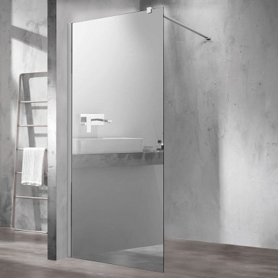 Душевая перегородка Vincea Walk-In 90 VSW-1H900MR профиль хром, зеркальное стекло