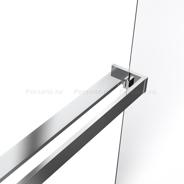 Душевая перегородка Vincea Walk-In 100 VSW-1HR100MR профиль хром, зеркальное стекло