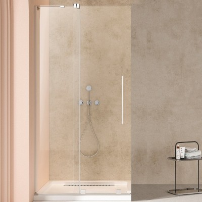 Душевая перегородка Vincea Walk-In 120 VSW-4WSL120CL-L хром, прозрачное стекло, левосторонняя