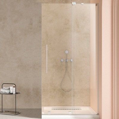Душевая перегородка Vincea Walk-In 120 VSW-4WSL120CL-R хром, прозрачное стекло, правосторонняя