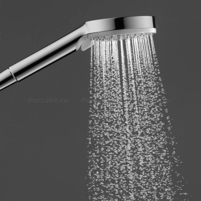 Душевая стойка для ванны Hansgrohe Vernis Blend 200 1jet 26079000 EcoSmart c термостатом, хром