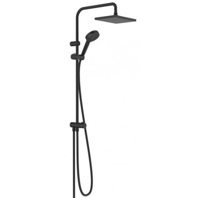 Душевая система Hansgrohe Vernis Shape Showerpipe 230 26282670 без смесителя, черная матовая