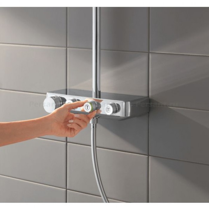 Душевая стойка GROHE Euphoria SmartControl 310 26508000 с термостатом