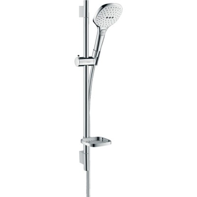 Душевой гарнитур Hansgrohe Raindance Select E 120 3jet 26620400 белый/хром
