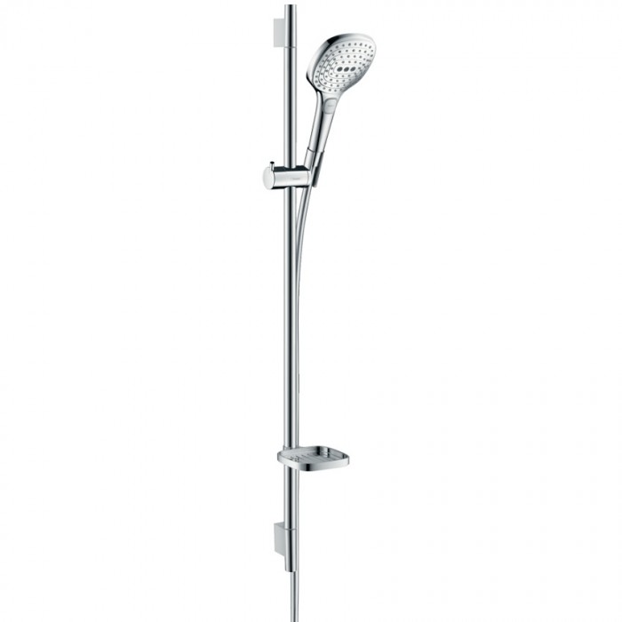 Душевой гарнитур Hansgrohe Raindance Select E 120 3jet 26621400 белый/хром