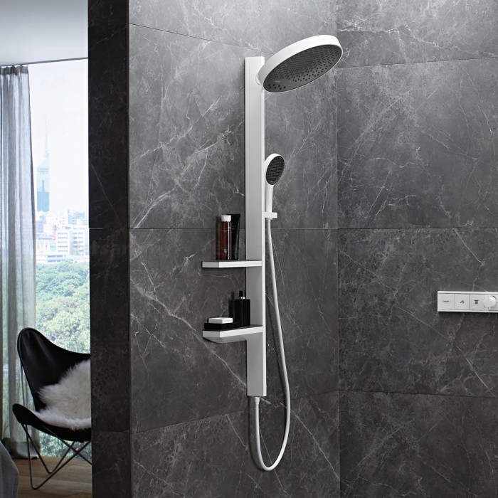 Душевая система Hansgrohe Rainfinity 360 1jet 26842700 без смесителя, белая