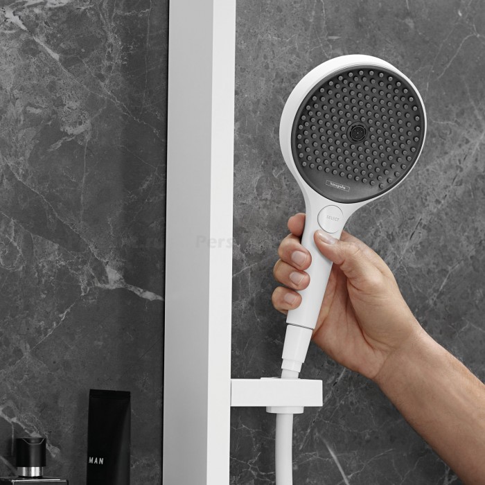 Душевая система Hansgrohe Rainfinity 360 1jet 26842700 без смесителя, белая