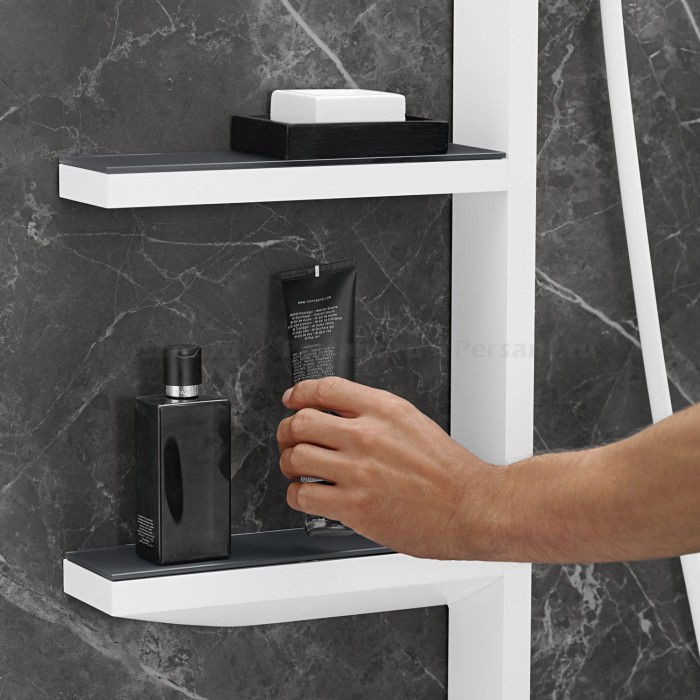 Душевая система Hansgrohe Rainfinity 360 1jet 26842700 без смесителя, белая