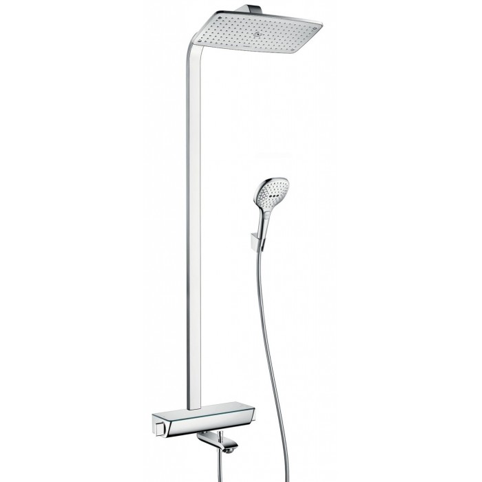 Душевая стойка Hansgrohe Raindance Select E 27113000 с термостатом, хром