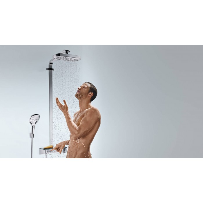 Душевая стойка Hansgrohe Raindance Select E 300 2jet 27126000 с термостатом