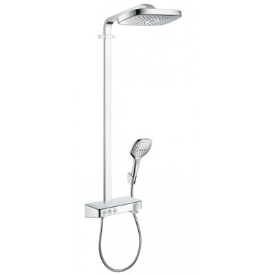 Душевая стойка Hansgrohe Raindance Select E 300 3jet 27127000 с термостатом, хром