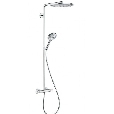Душевая стойка Hansgrohe Raindance Select 300 2jet 27133000 с термостатом
