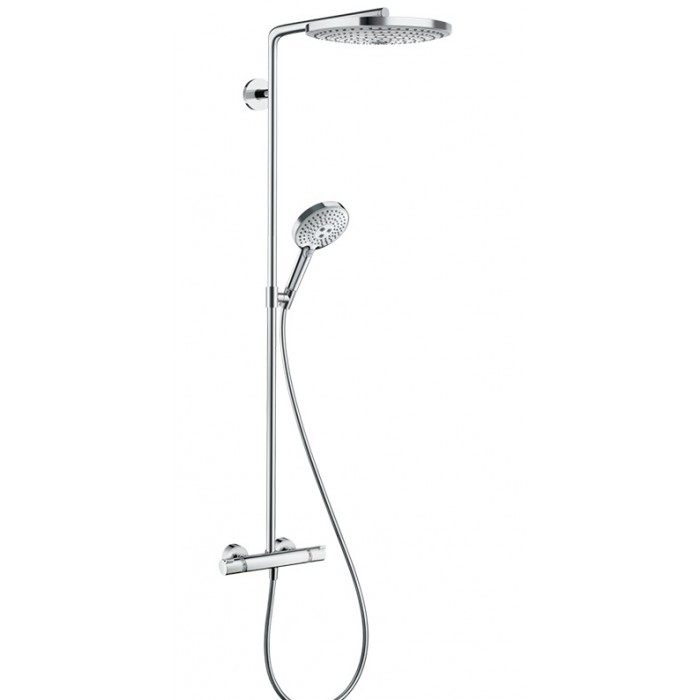 Душевая стойка Hansgrohe Raindance Select 300 2jet 27133000 с термостатом
