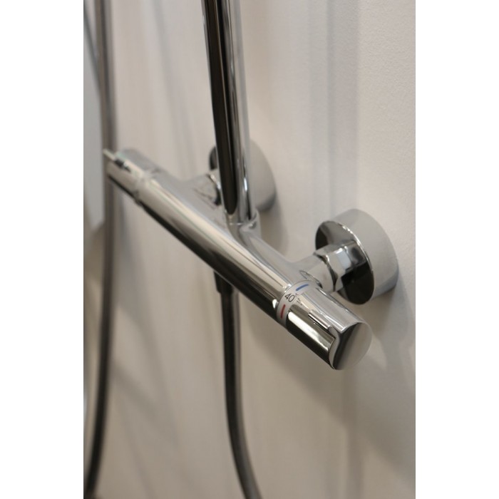 Душевая стойка Hansgrohe Raindance Select 300 2jet 27133000 с термостатом