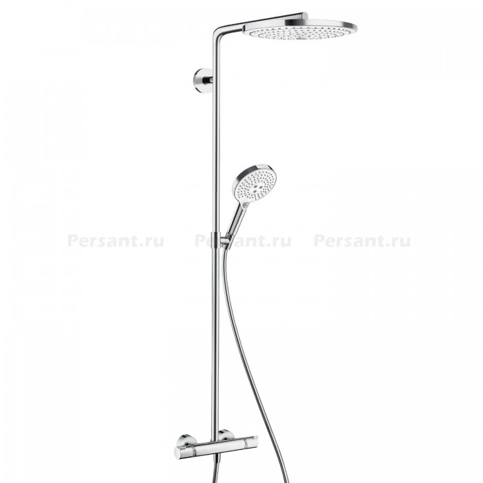 Душевая стойка Hansgrohe Raindance Select S 300 2jet 27133400 с термостатом, хром