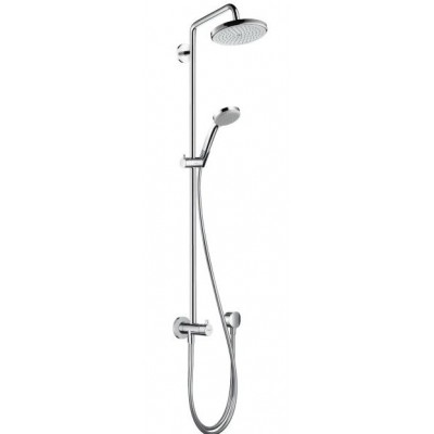 Душевая система Hansgrohe Croma 220 Showerpipe Reno 27224000 для встроенного смесителя