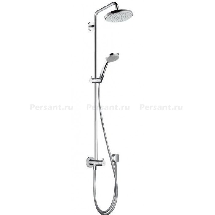 Душевая система Hansgrohe Croma 220 Showerpipe Reno 27224000 для встроенного смесителя