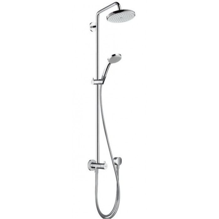 Душевая система Hansgrohe Croma 220 Showerpipe Reno 27224000 для встроенного смесителя