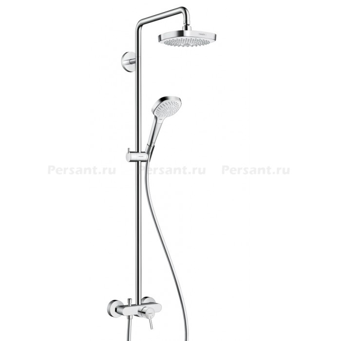 Душевая стойка Hansgrohe Croma Select E 180 2jet Showerpipe 27258400