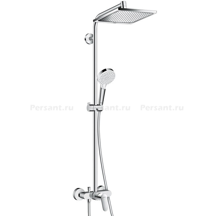 Душевая стойка Hansgrohe 27284000 Crometta E 240 1jet Showerpipe хром