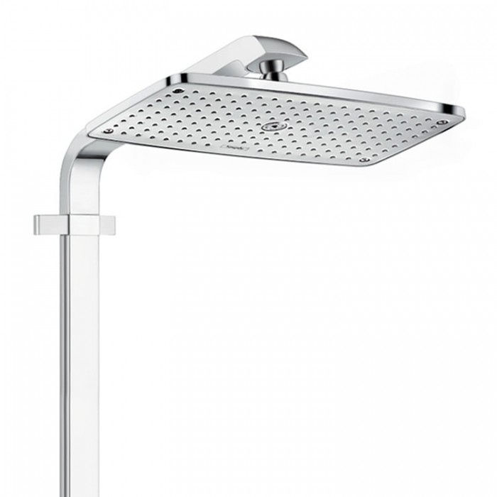 Душевая стойка Hansgrohe Raindance Select E 360 1jet 27288400 с термостатом, белый/хром