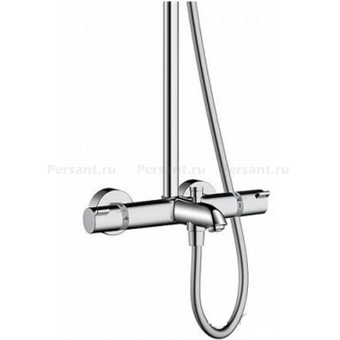 Душевая стойка для ванны Hansgrohe Croma 280 Select S 27351400 с термостатом, хром