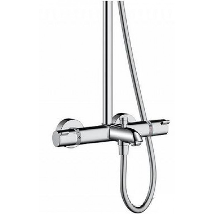 Душевая стойка для ванны Hansgrohe Croma 280 Select S 27351400 с термостатом, хром
