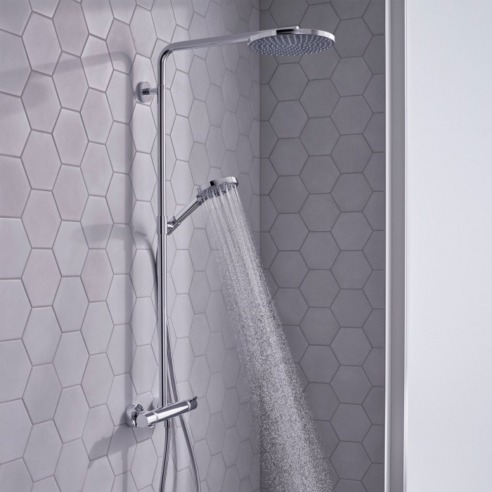 Душевая стойка Hansgrohe Raindance Select S 240 1jet 27633000 с термостатом