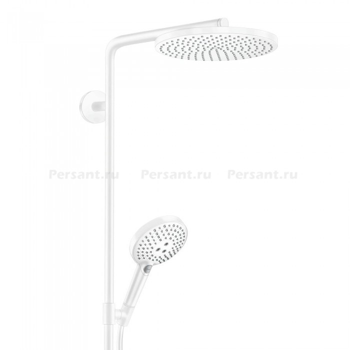 Душевая стойка Hansgrohe Raindance Select S 240 1jet 27633700 с термостатом, белая