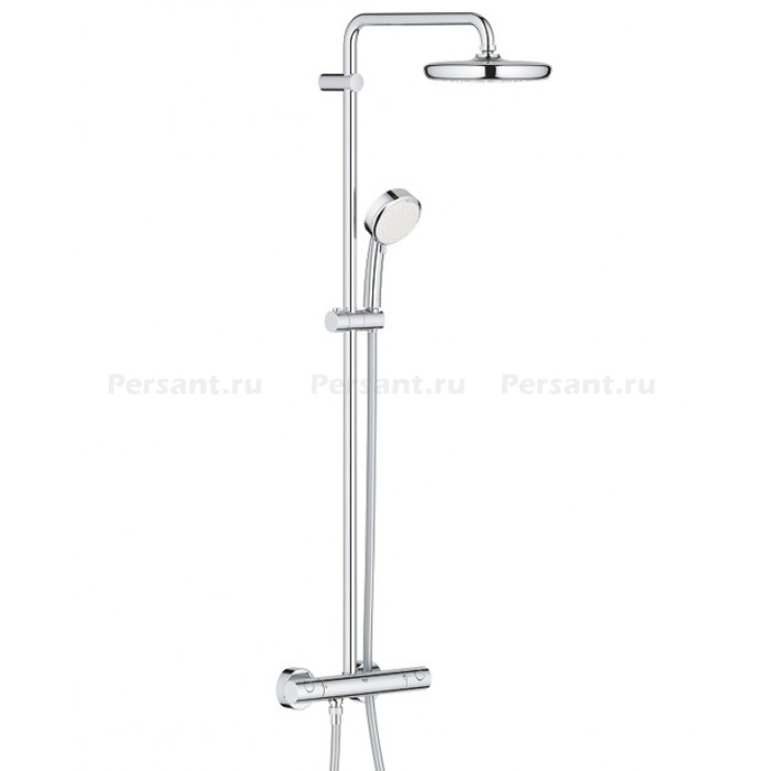 Душевая стойка Grohe Tempesta Cosmopolitan System 210 27922001 с  термостатом, хром