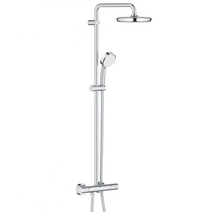 Душевая стойка Grohe Tempesta Cosmopolitan System 210 27922001 с  термостатом, хром