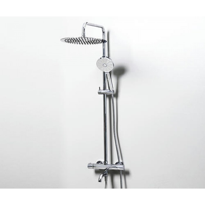 Душевая стойка WasserKRAFT A18801 Thermo с термостатом, хром
