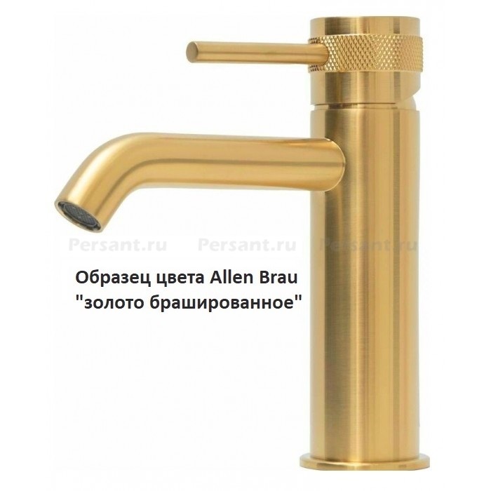 Смеситель для раковины Allen Brau Priority золото браш 5.31003-GB встраиваемый