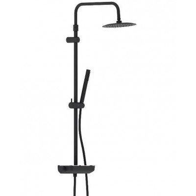 Душевая стойка Damixa Scandinavian Pure 936750300 с термостатом черная