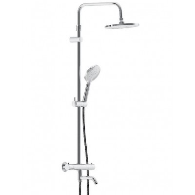Душевая стойка Damixa Jupiter 977810000 с термостатом, хром