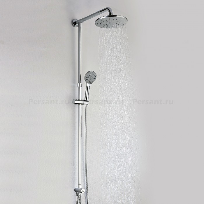 Душевая система WasserKRAFT A066 без смесителя, хром