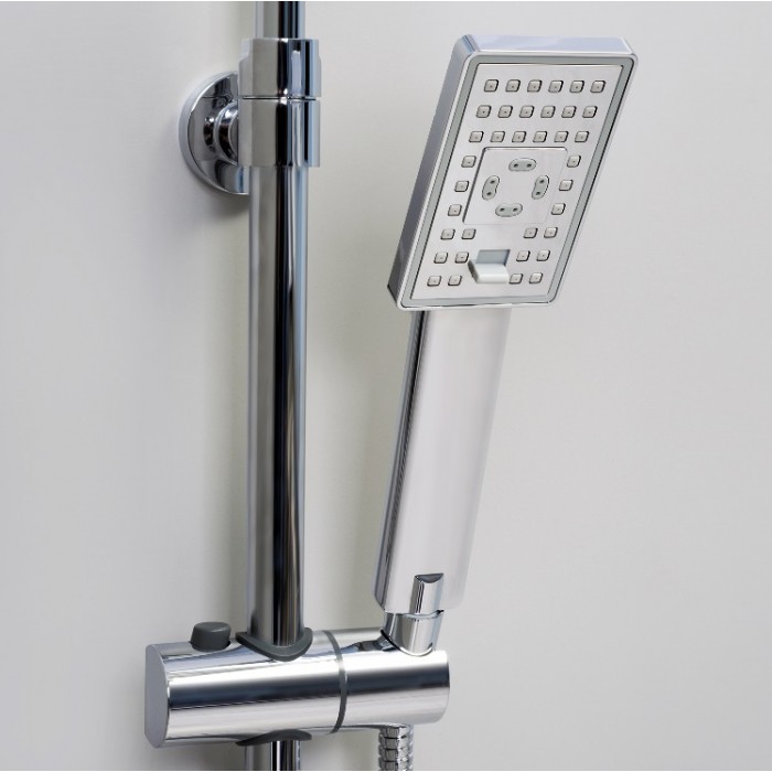 Душевая стойка WasserKRAFT A17701 хром